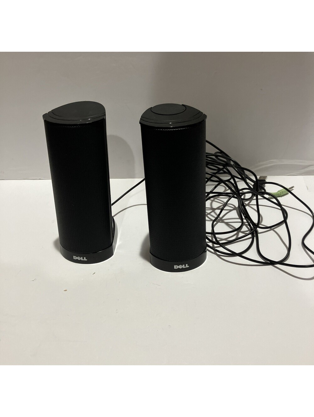 Black Dell AX210 USB Powered Multimedia Speaker System works